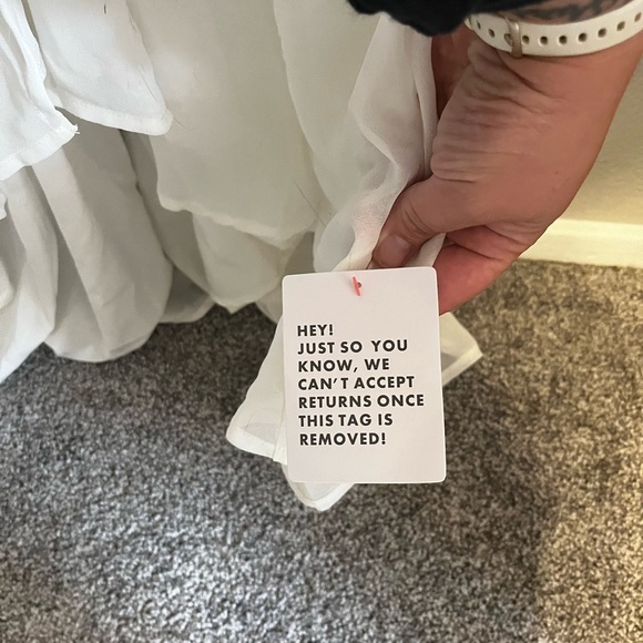 ASOS Florence Plunge Wedding Dress - Picture 16 of 16